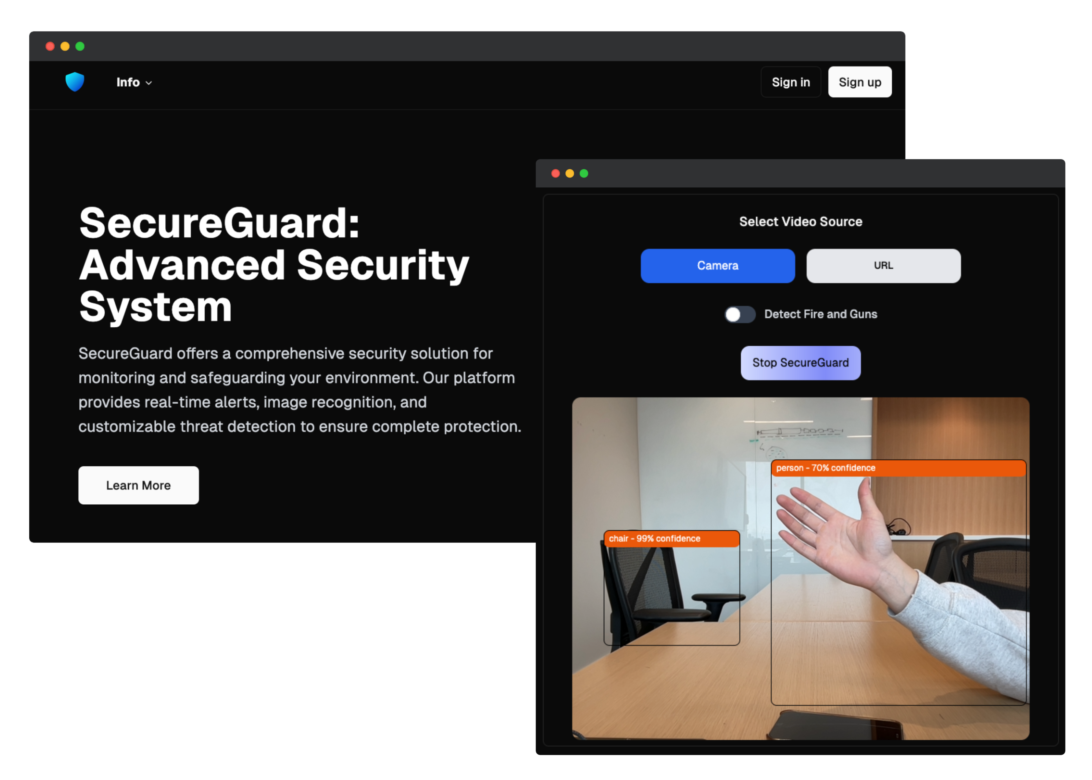 ML-Powered Security Platform